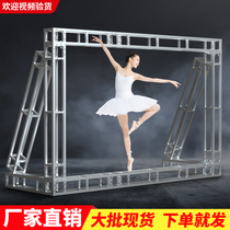 Truss Background Shelf Stage Line Shelf Wedding Light Frame Exhibition Quilted Hula Web Exhibition Shelf Signature to Signature Wall Building