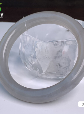 涵韵珠宝和田玉手镯女手镯天然老坑玉石玉镯子带证书