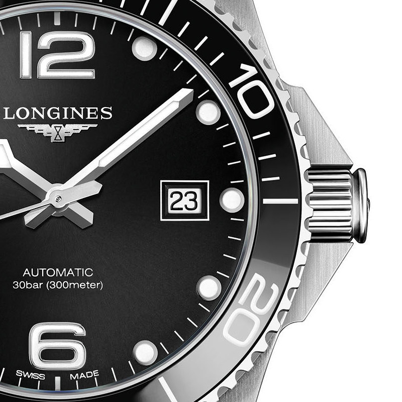 longines /浪琴正品男新款陶瓷男表 永恒时达海外瑞士腕表