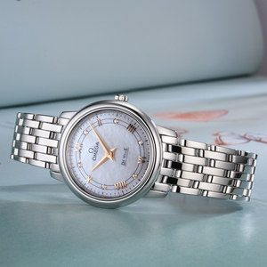 瑞士正品欧米茄OMEGA蝶飞系列手表 石英女表424.10.27.60.55.001