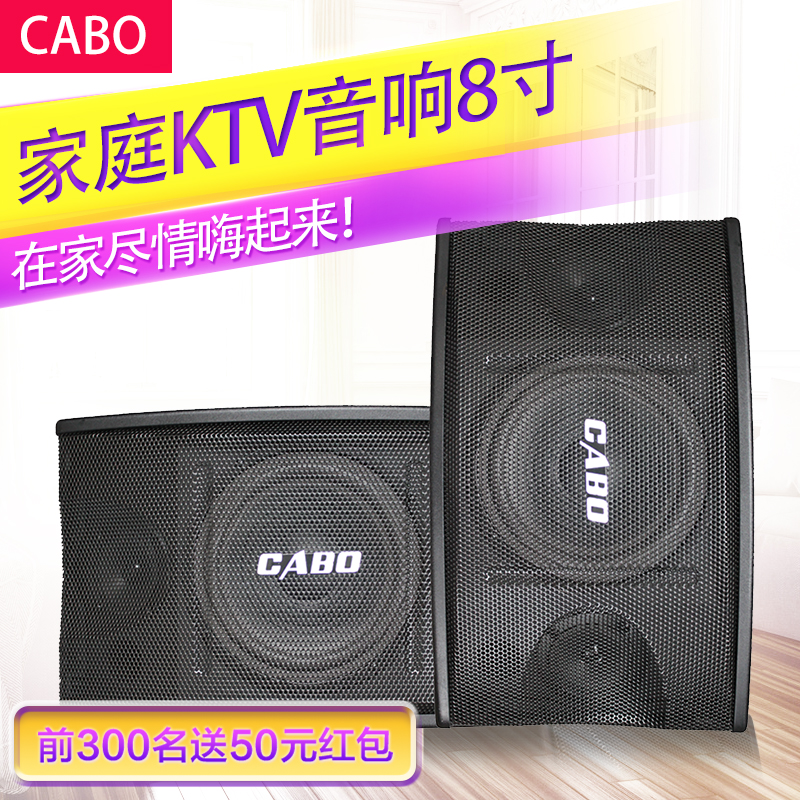 CABO/加宝家庭专业卡拉OK音箱会议音箱家用8寸/10寸KTV音响-图1