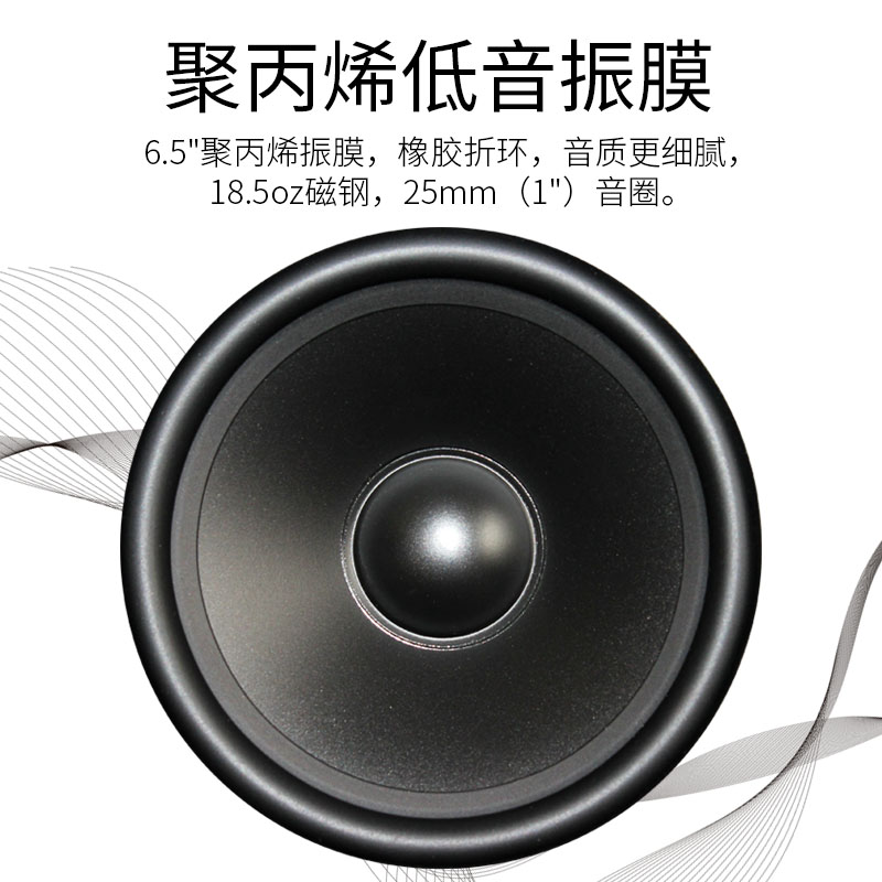 惠威VX6-W天花喇叭吊顶音箱定阻同轴音箱家用嵌入式音响吸顶喇叭-图2