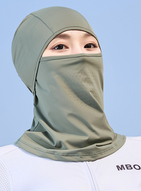 夏季男士全包防晒透气头套