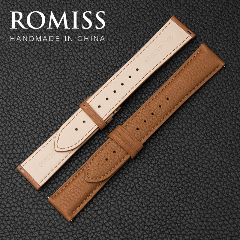 德国西铁城天王卡西欧小牛皮表带 Romiss配件