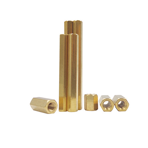 双通六角铜柱M2M2.5*2x3x4x5x6x7x8x9x10x11x12x13x14x15x16x17mm - 图3