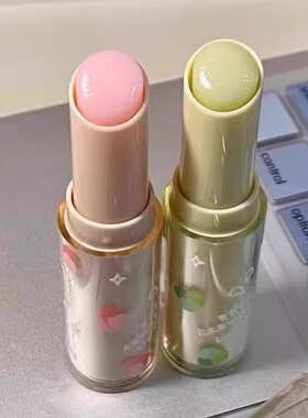 爱莉乐园水蜜桃味柔嫩润唇膏