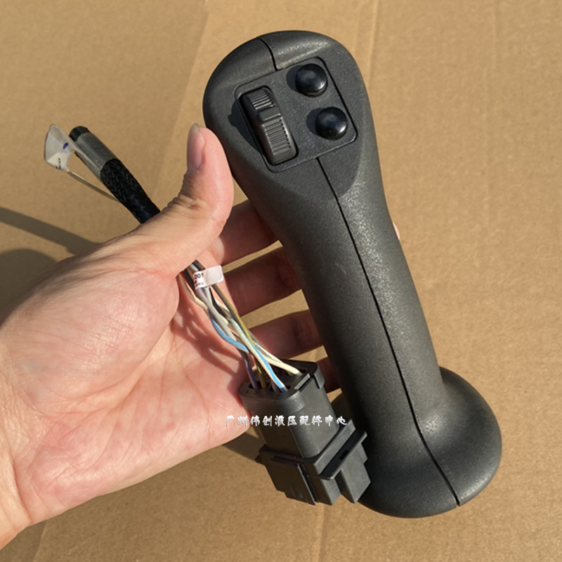 7 302 303cr电控操纵杆手柄总成 挖掘机配件