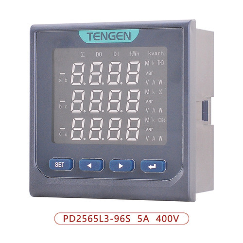 天正TENGEN三相多功能PD2565液晶485数显电流电压组合表电力仪表 - 图2