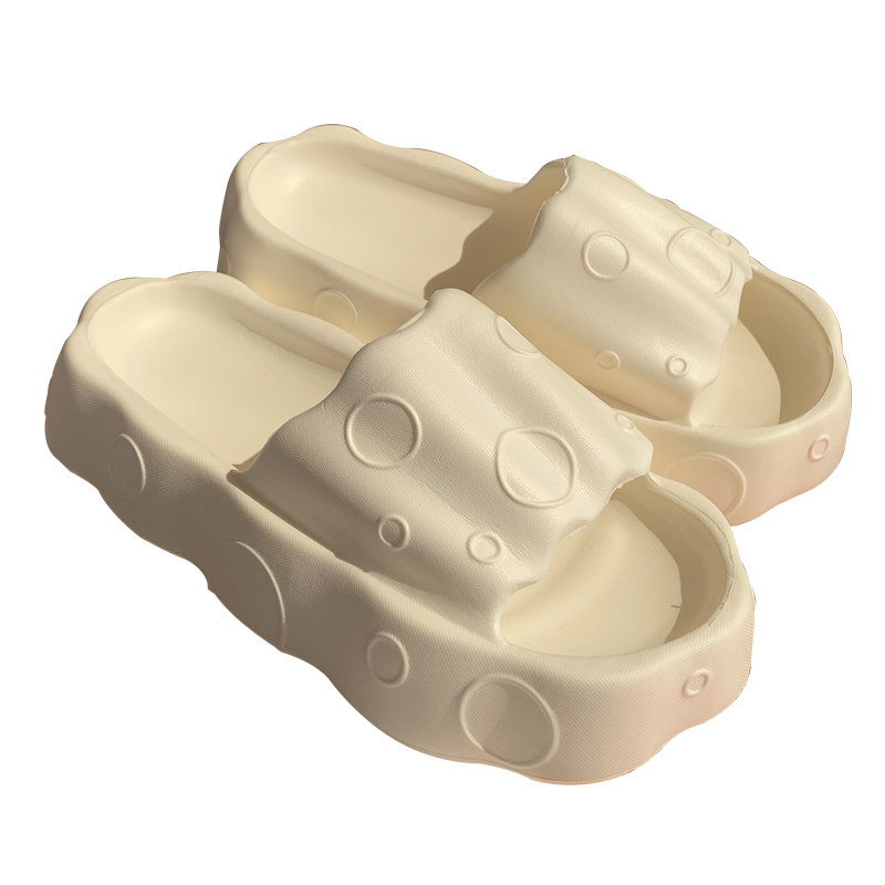 休闲居家夏季新款踩屎感增高厚底奶酪拖鞋女士室内舒适防滑凉拖鞋,淘宝优惠券,粉丝福利购,淘宝优惠卷