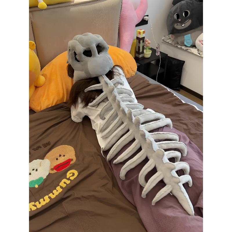 鹿晗同款中华恐龙骨架头套衣服装扮表演服cosplay万圣节服饰装饰 - 图2