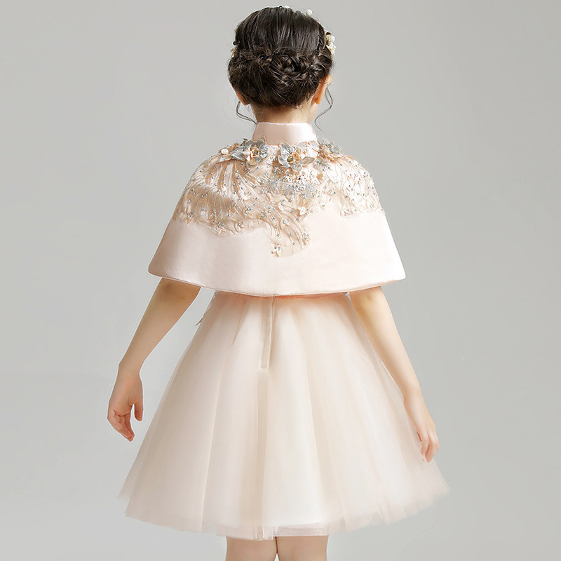 女童礼服公主裙花童婚纱走秀儿童钢琴演出服主持人晚礼服洋气秋冬,淘宝优惠券,粉丝福利购,淘宝优惠卷