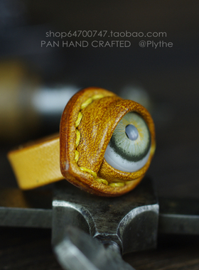 黄绿果子原创设计手工眼睛眼球