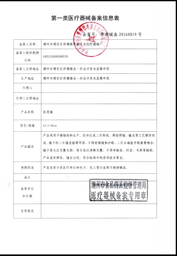 医用组织镊不锈钢有齿镊鼠齿镊皮镊医疗器械牙科外科手术精细镊子 - 图3