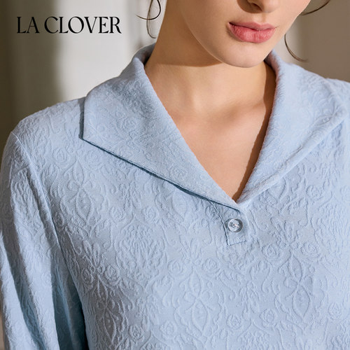 兰卡文(LA CLOVER)浮梦芭蕾长袖长裤分身套CC46ACJ1 - 图0