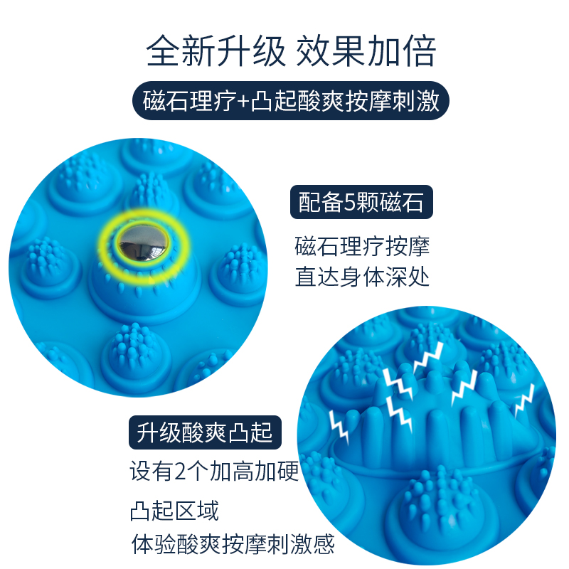 超慢跑专用垫子室内原地跑步神奇脚垫加厚地垫在家踏步按摩指压板