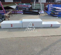 Manufacturer direct track and field equipment special race collar award desk podium podium outdoor award desk size color customizable