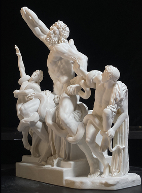 拉奥孔和儿子们树脂雕塑