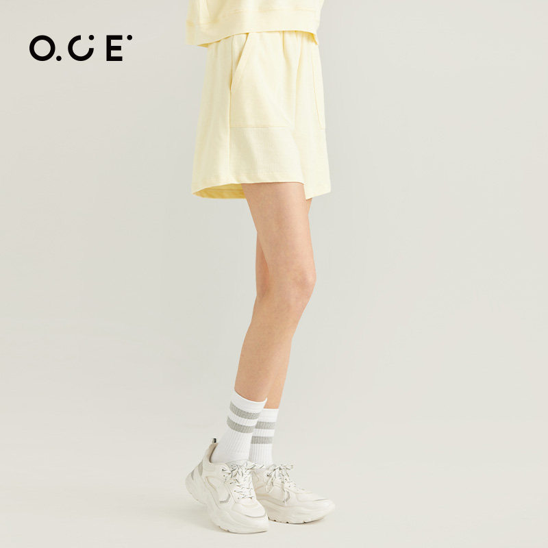 oce针织2021秋季新款百搭潮休闲裤 oce休闲裤