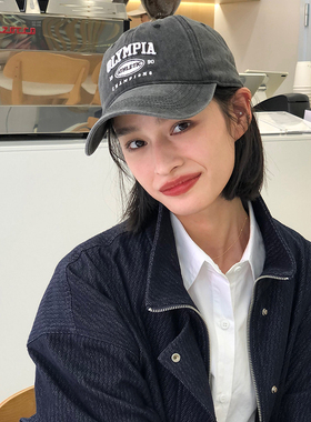 显脸小棒球帽男女百搭鸭舌帽子