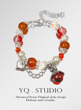 YQ.STUDIO原创恋与深空《寰宙为约》秦彻印象手链周边串珠手饰女