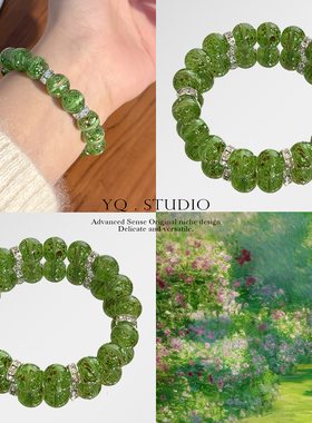 YQ.STUDIO|夕颜花畔清冷感校园风高颜值叠戴时髦百搭手串手链男女