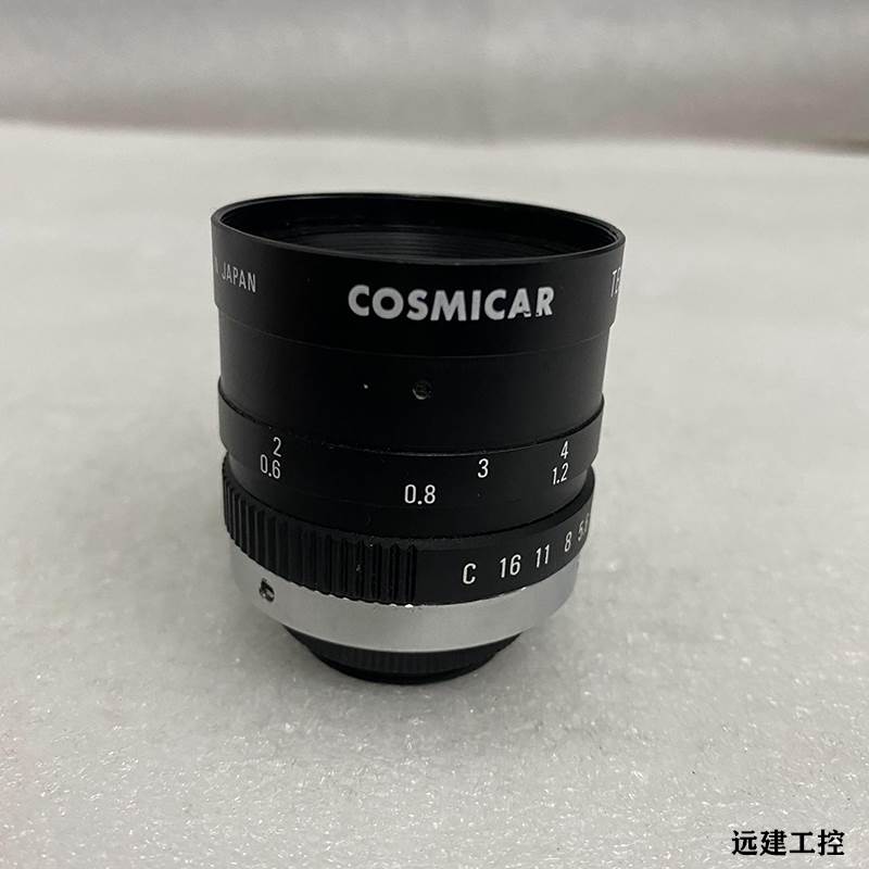 远建 TELEVISION LENS 25mm 1:1.4工业镜头 轻微变形如图询价为准 - 图0