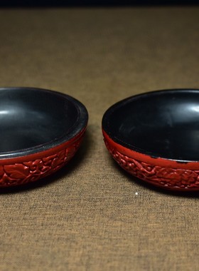 古玩杂项收藏民俗老物件漆器印尼首饰盒特色雕漆民间工艺八宝吉祥