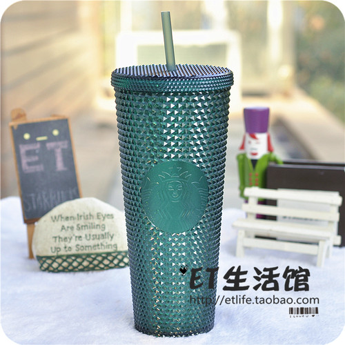 星巴克杯子2026大容量樱花粉色经典情侣杯榴莲杯吸管随行杯喝水杯 - 图2