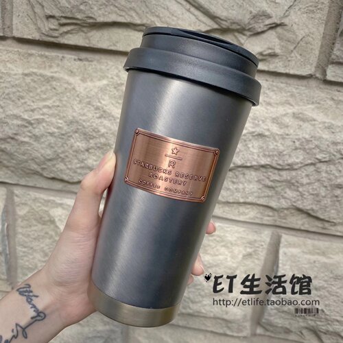 韩国星巴克杯子周年庆美人鱼logo男士经典艾玛不锈钢随行杯保温杯 - 图1