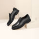 Belle autumn season formal leather shoes slip-on formal shoes