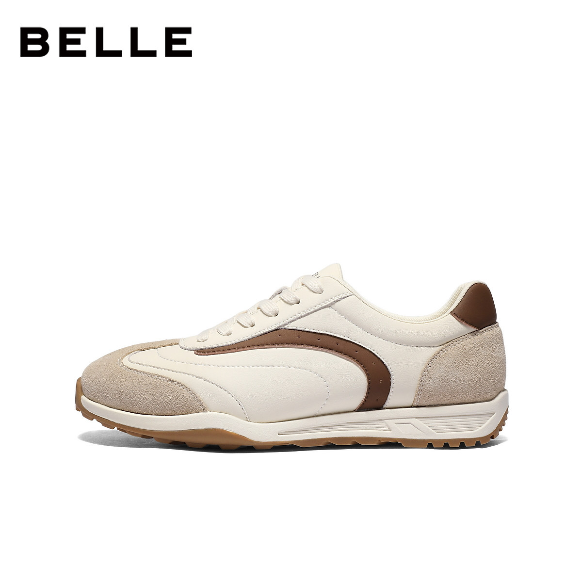 百丽男士慢跑休闲运动跑步阿甘德训鞋男2026春季新款撞色A2311AM6,淘宝优惠券,粉丝福利购,淘宝优惠卷