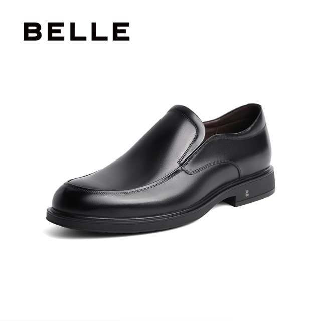 Belle autumn season formal leather shoes slip-on formal shoes