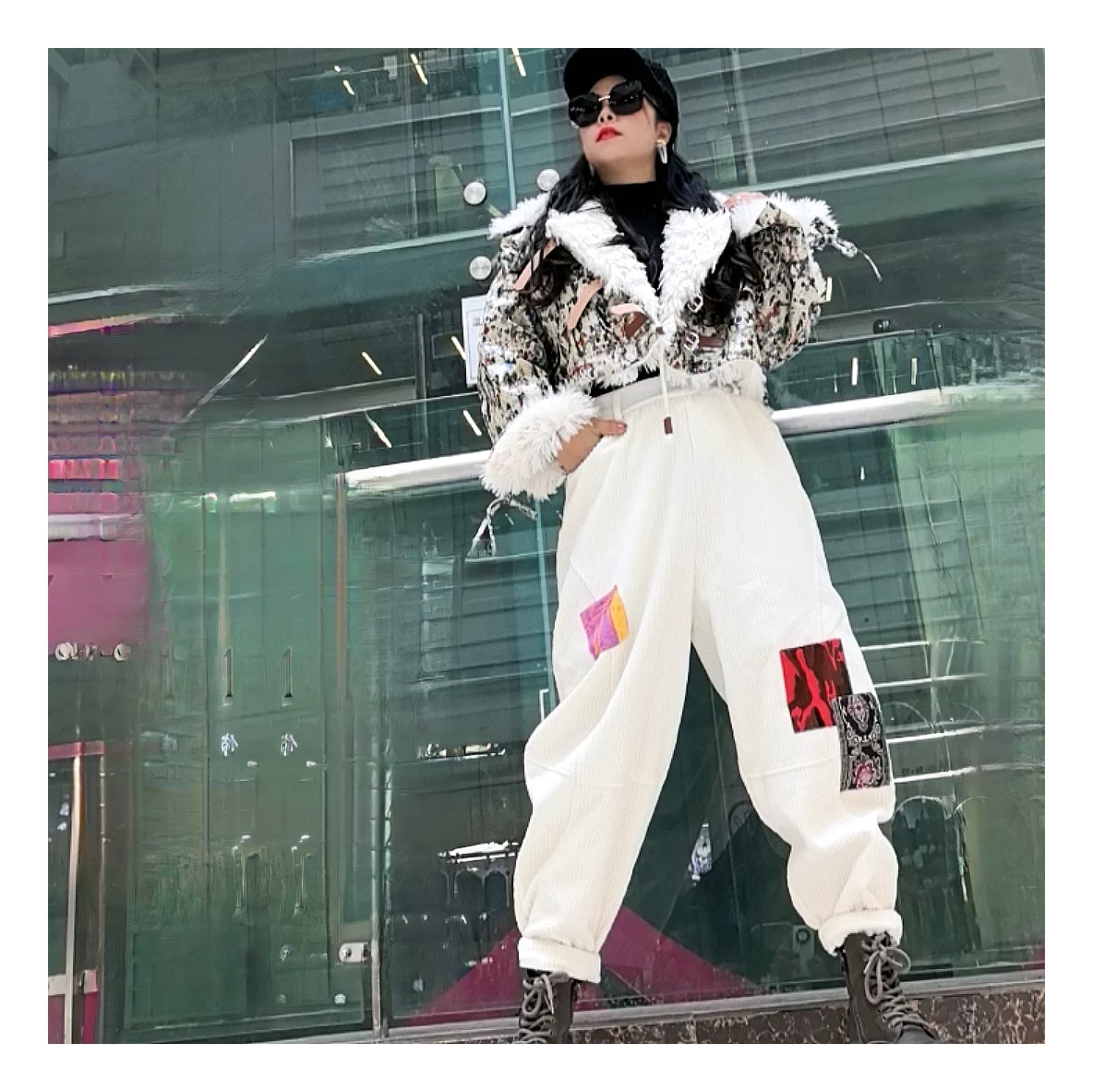 Легкая модная теплая куртка-дути с утеплением, стиль Chanel, увеличенная толщина, 2023