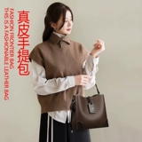 Кенгуру, небольшая сумка через плечо, кожаная сумка на одно плечо, из натуральной кожи