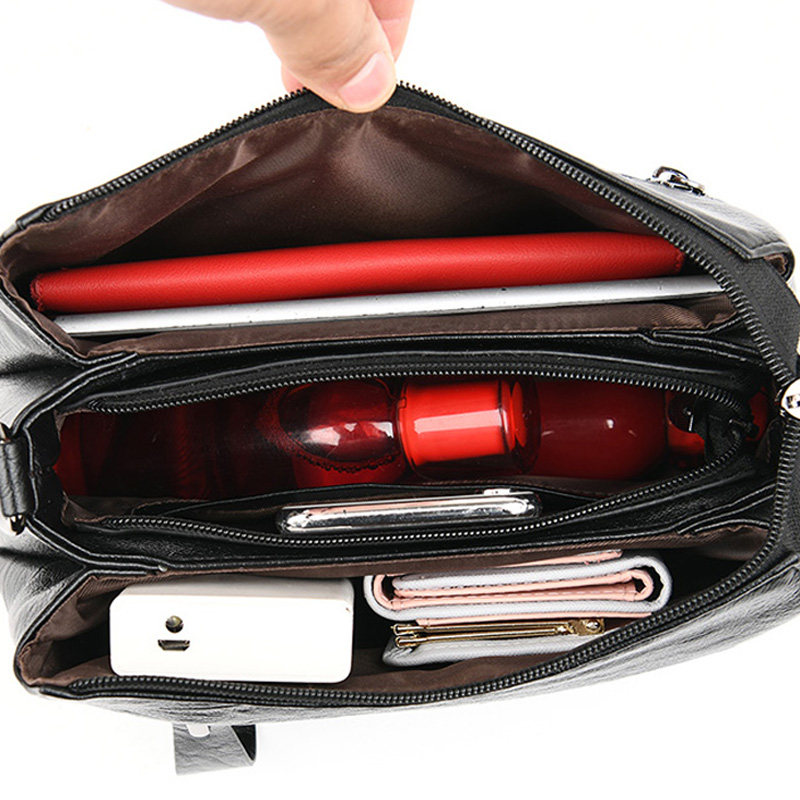 品牌真皮女包斜挎包大容量包包女2025新款中年女包婆婆妈妈包大气,淘宝优惠券,粉丝福利购,淘宝优惠卷