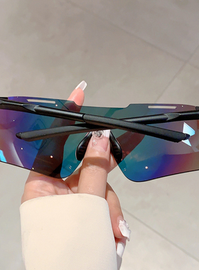 防紫外线多边形时尚运动太阳眼镜