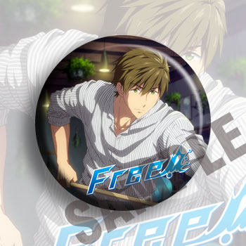 FREE 男子游泳部 动漫徽章胸章 二次元周边定制 D款 非挂画挂件 - 图1