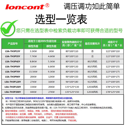 三相交流调压模块电力调整器可控硅固态继电器调光调功发热管调温 - 图0