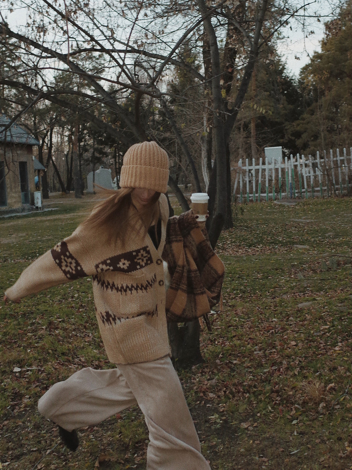 MOERSHOP 费尔岛时装周 私服费尔岛复古英伦羊毛开衫女冬新款外套,淘宝优惠券,粉丝福利购,淘宝优惠卷