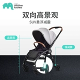 motherknows Складная детская коляска с сидением, можно сидеть и лежать