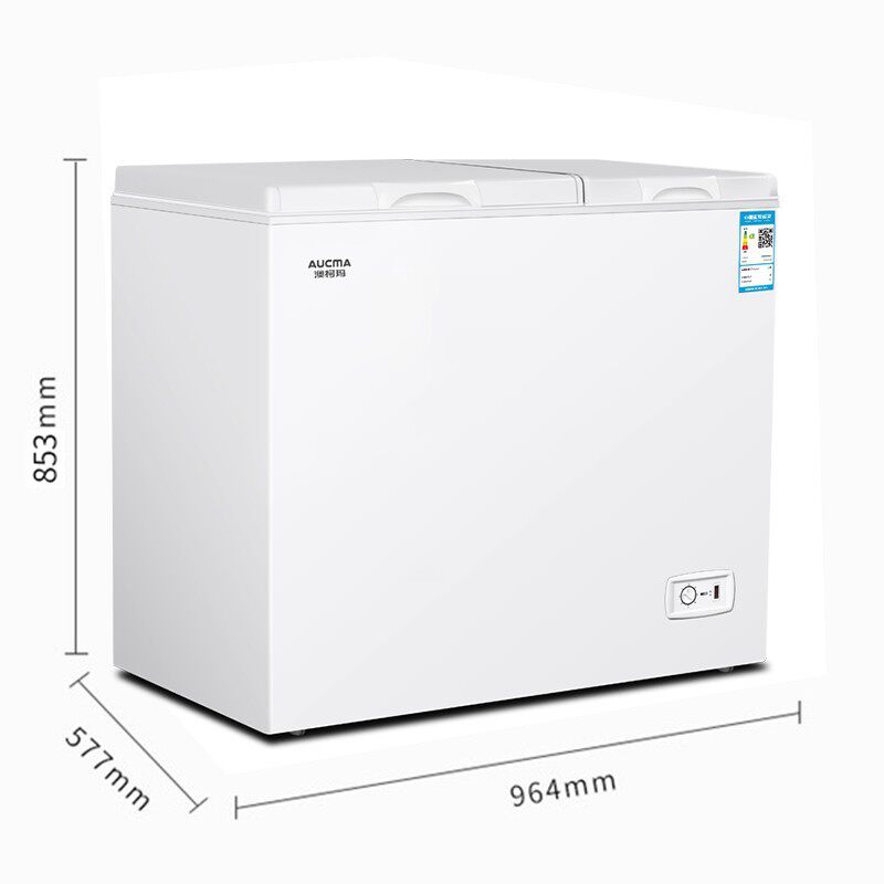 【送烤箱】澳柯玛bcd-210cne双温冰柜 向达电器冷柜