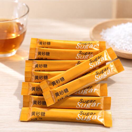 BoteCaptain/波特船长咖啡黄糖包黄砂糖独立小包装易溶解5克100条 - 图1