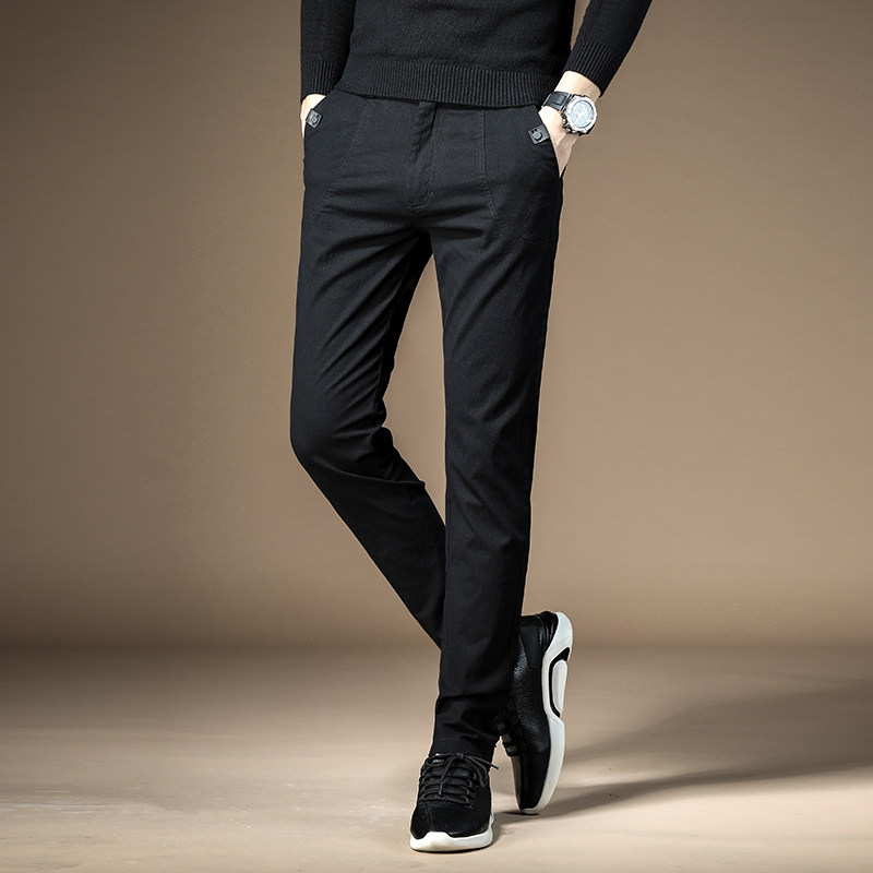 春秋款男士冰丝速干韩版潮流休闲裤 歌兰奥休闲裤