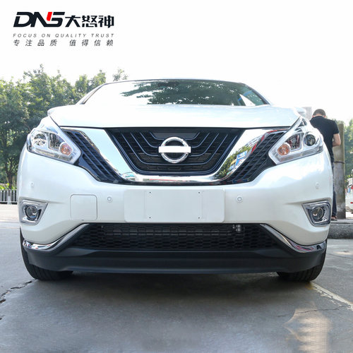 专用于15-23款楼兰汽车前后雾灯罩大灯雾灯亮条贴装饰框配件改装 - 图0