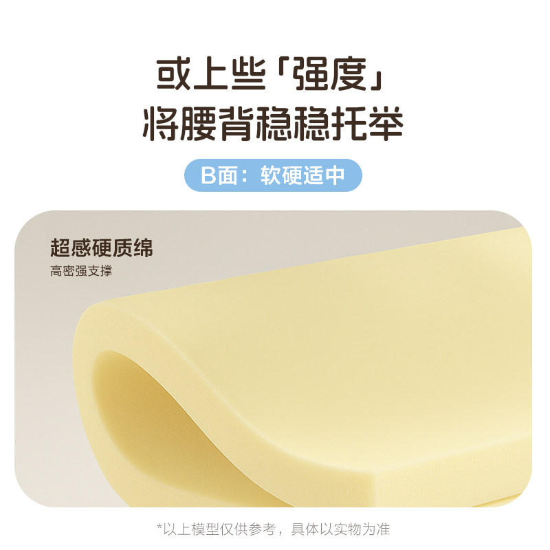 【云朗M1】喜临门主卧双人记忆绵海绵舒脊三区独袋弹簧床垫H,淘宝优惠券,粉丝福利购,淘宝优惠卷