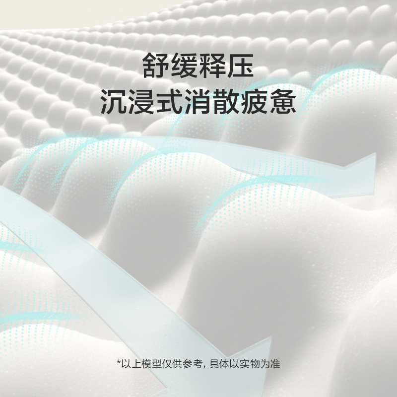 【舒缦3.0】喜临门官方加厚乳胶偏软家用卧室席梦思独袋弹簧床垫,淘宝优惠券,粉丝福利购,淘宝优惠卷