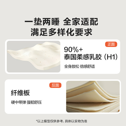 【4DPro+】喜临门官方家用双人乳胶席梦思舒脊三区独袋弹簧床垫 - 图0