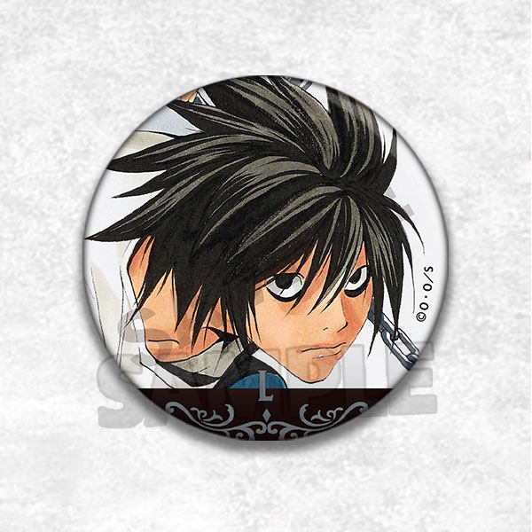 死亡笔记动漫徽章L夜神月胸章二次元M周边弥海砂现货吧唧小礼品,淘宝优惠券,粉丝福利购,淘宝优惠卷