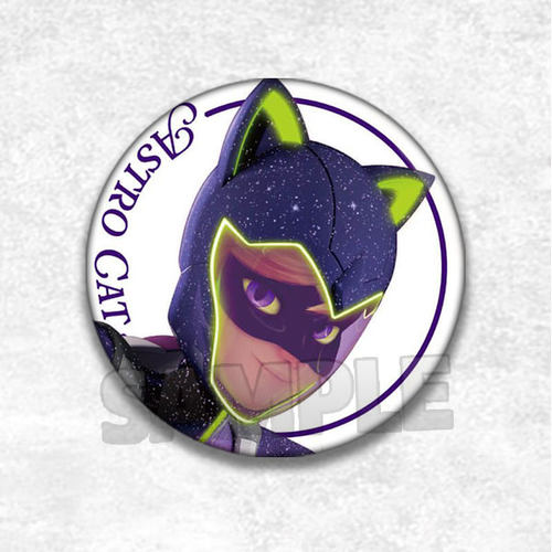 奇迹少女吧唧瓢虫雷迪动漫徽章胸章二次元周边镭射马口铁挂件礼物 - 图2