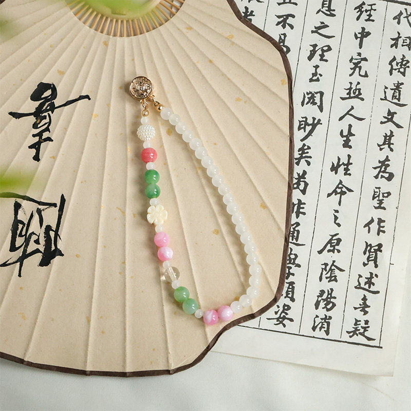 Sleeve magnetic buckle, ancient style Hanfu cufflinks, summer daily travel fixed chain buckle, rolled up sleeves artifact accessories
